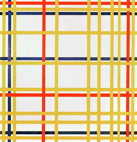 New York City I Painting By Piet Mondrian Pixels Merch