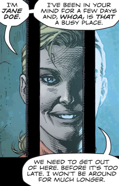 Imras One Panel Appearance In Doomsday Clock 4 Saturn Girl Dc