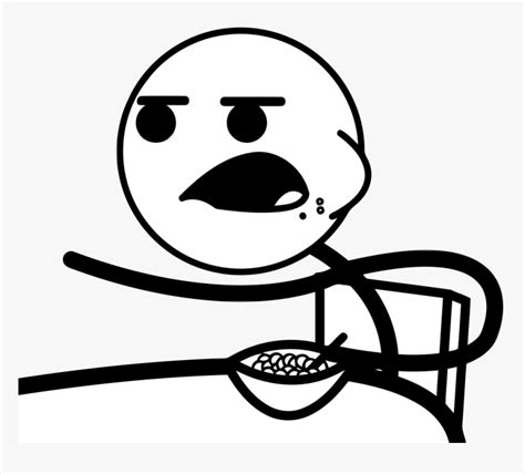 Teh Meme Wiki Cereal Guy Hd Png Download Transparent Png Image