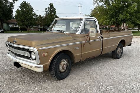 Sold No Reserve 1969 Chevrolet C20 Longhorn Edition Pickup Project