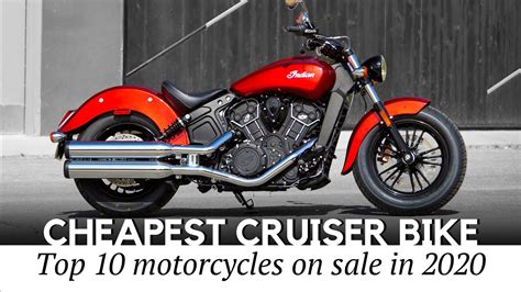 10 Cheapest Cruiser Motorcycles On Sale Today Detailed Specifications