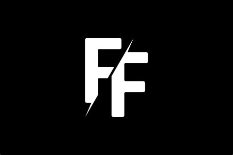 Monogram Ff Logo Graphic By Greenlines Studios · Creative Fabrica