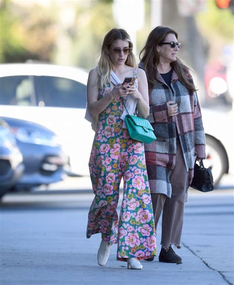 Emma Roberts Out Shopping With Her Mother In Los Angeles 11152022