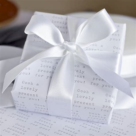 How to wrap a gift without tape. 'lovely present' gift wrap by slice of pie designs ...