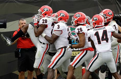 Georgia At No 1 In College Football Playoff Rankings Ahead Of Alabama