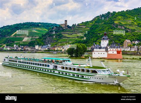 Germany Europe Travel Rhein Rhine Valley River Pfalz Bei Kaub