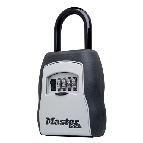 Master Lock Lock Box 5400d Set Your Own Combination Portable 3 14in