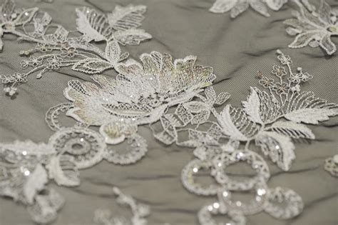 Embellished Fabrics Trims And Motifs Textiles And Lace