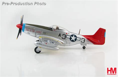 P 51k Mustang Tall In The Saddle 99th Fighter Squadron 332nd Fighter