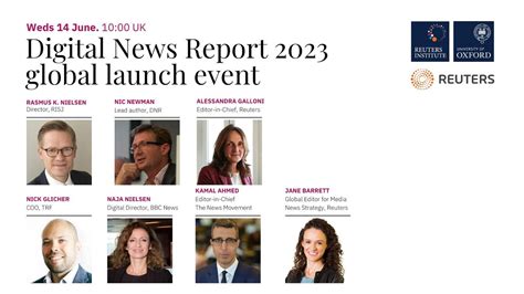Global Launch Of The Digital News Report 2023 At Reuters London Youtube