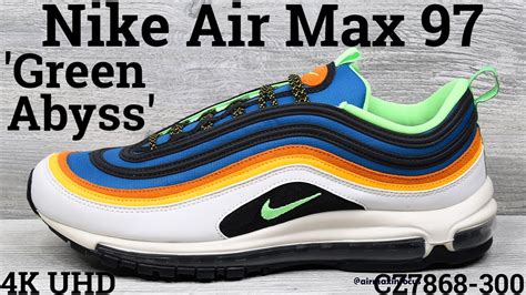 4k Nike Air Max 97 Green Abyss Cz7868 300 2020 An Unboxing And