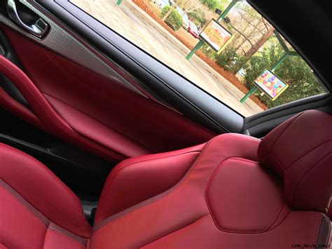 2017 Infiniti Q60 Red Sport 400 Interior Photos 13