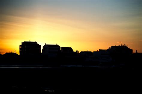 Wallpaper Sunlight Sunset Cityscape Reflection Sky Sunrise