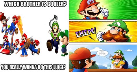 Mario Brothers Opinion Memes Humourew