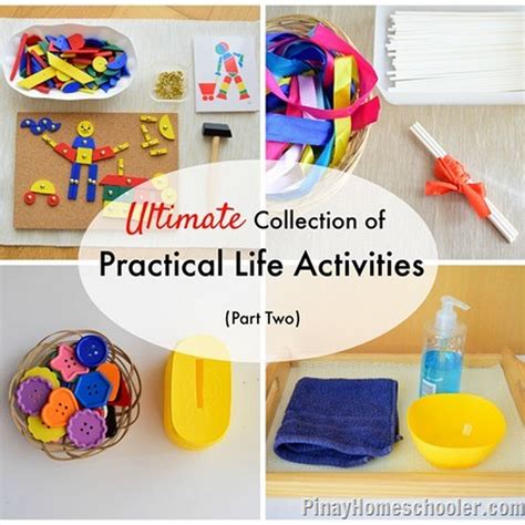 Ultimate Collection Of Practical Life Activities Part Two The Pinay