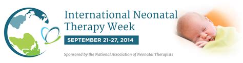 Save The Date International Neonatal Therapy Week National
