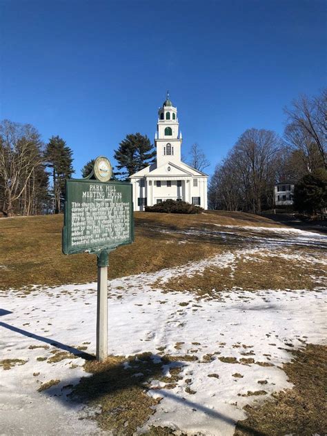 Park Hill Meetinghouse Westmoreland New Hampshire Paul Chandler