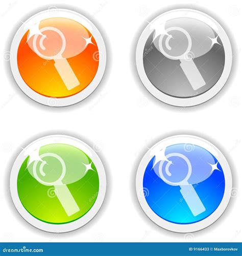 Search Buttons Stock Photos Image 9166433