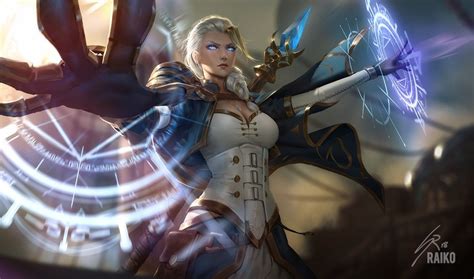 Jaina Proudmoore And Mage Warcraft And More Drawn By Raikoart
