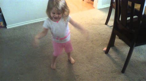 Little Girl Potty Dance