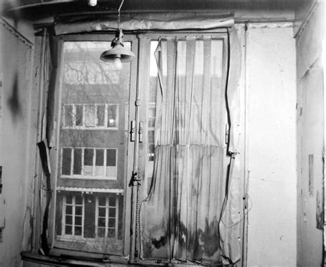 The Room Of Anne Frank In The Secret Annex Before The Restauration