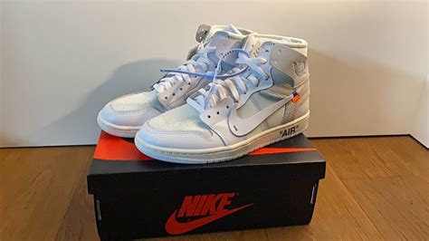 Off White Air Jordan 1 Nrg Perfect Replica By Youtube