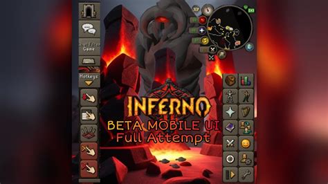Testing New Osrs Mobile Ui Inferno Attempt On Beta World Youtube