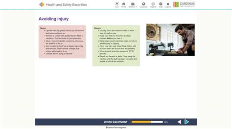 Health And Safety Essentials E Learning Cardinus Cardinus