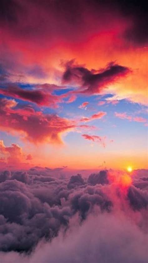 Colour Sky Cloud Sun Hd Phone Wallpaper Peakpx