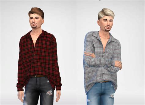 Sims 4 Male Shirts