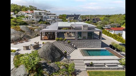 A Waterfront Swedish Home With A Private Harbor