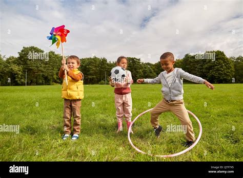 Group Of African Children Playing Football Hi Res Stock Photography And