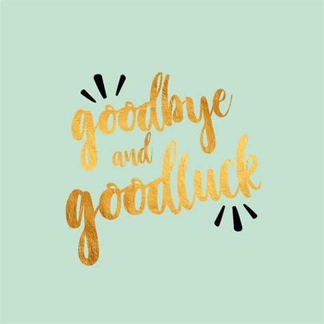 Goodbye And Goodluck Afscheidskaart Kaartje2go