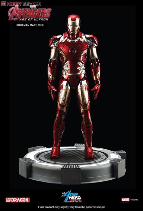 Avengers Age Of Ultron Iron Man Mk43 Standing Ver Pre Colored Kit