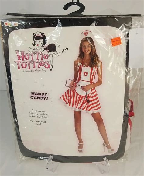 Sexy Handy Candy Stripper Adult Halloween Costume Siz Gem