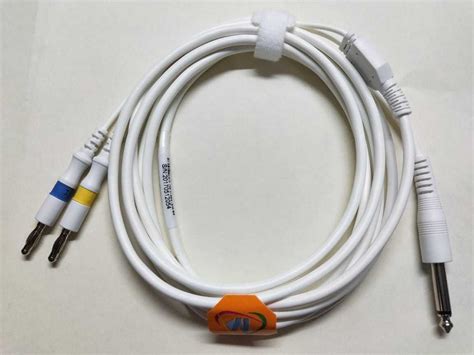 Silicone Comp Reusable Patient Plate Cable For L And T Cautery Machine