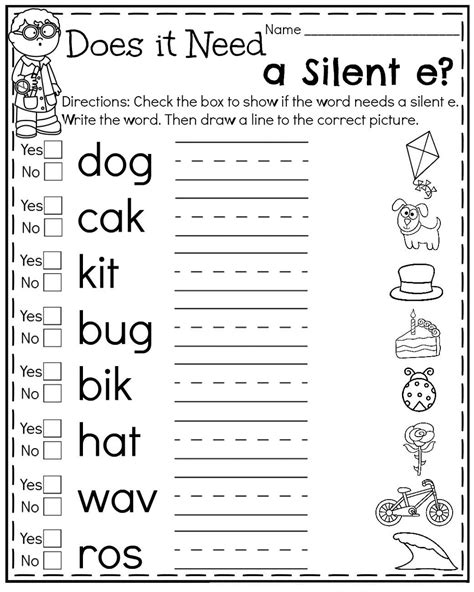 Spelling Words For First Grader
