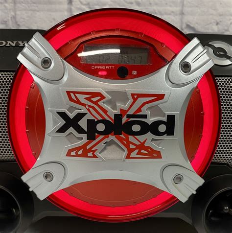 Sony Xplod Cfd G505 Mega Bass Am Fm Radio Cd Cassette Boom Box Tested