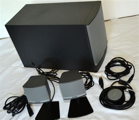 Bose Companion Series Ii Multimedia Speaker System Amazon Co Uk