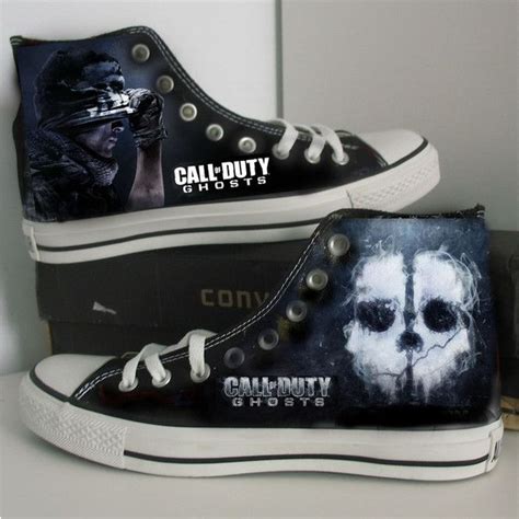 Converse Custom Call Of Duty United Offensive Hand Painted Sneaker