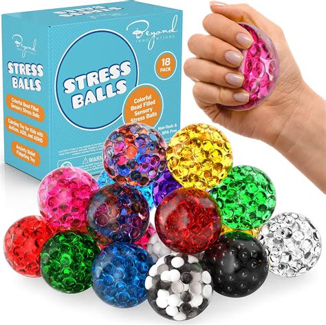 Stress Balls Set 18 Pack Stress Balls Fidget Toys For