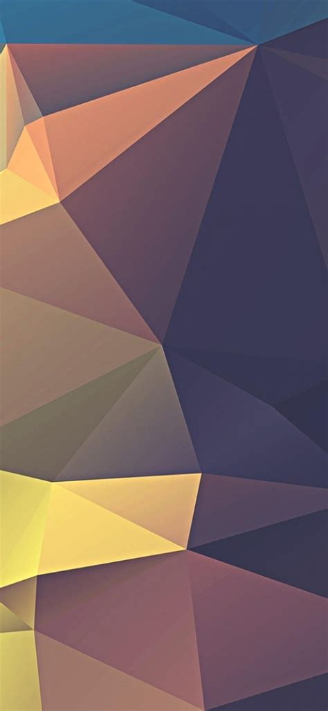 1080x2340 Low Poly Triangles Texture Minimalism Minimalist