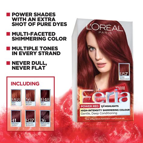 Loreal Cherry Red Hair Colour Ubicaciondepersonascdmxgobmx
