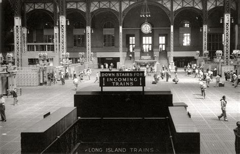 Mckim Mead White Interior Pennsylvania Station Nyc Vintage Photo