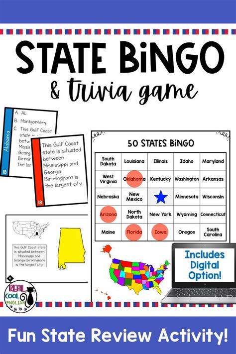 Your Students Will Love Reviewing State Capitals And Other Fun Facts