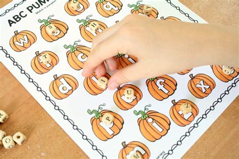 Pumpkin Letter Matching Abc Game Fantastic Fun And Learning