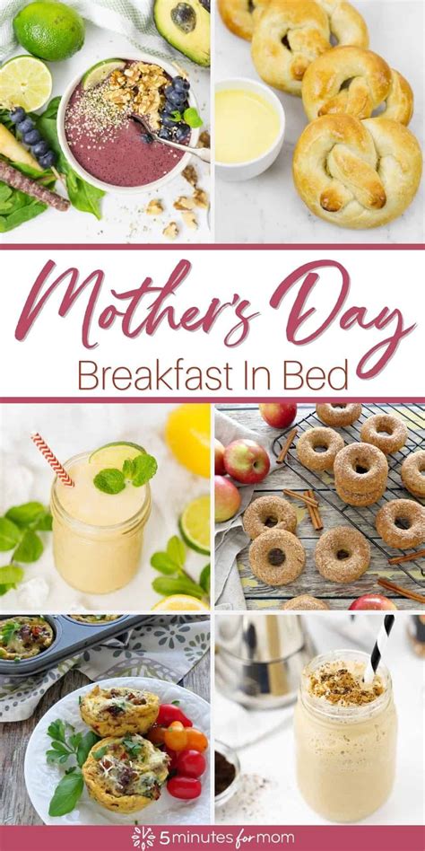 Mothers Day Breakfast In Bed Recipe Ideas 5 Minutes For Mom In 2021