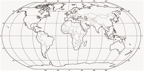 Here Is A Blank World Map