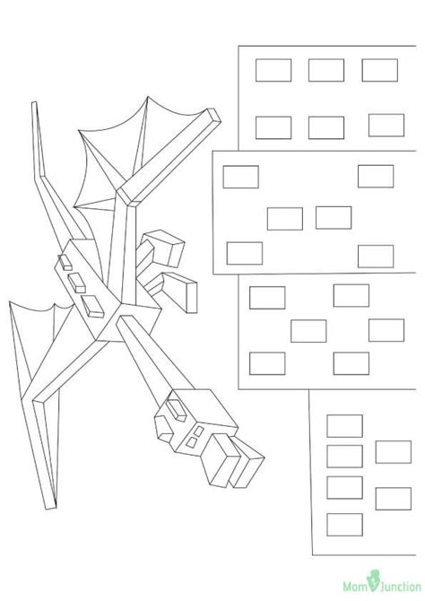 Download the transparent clipart and use it for free creative project. Ender Dragon All Set to Destroy The World Coloring Page | Dragon coloring page, Minecraft ...