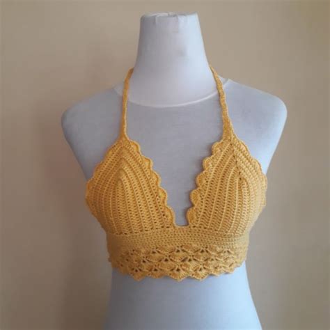 crochet halter top made to order shopee philippines